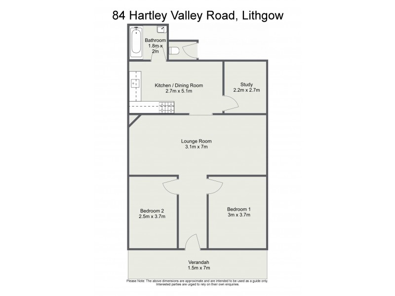 84 Hartley Valley Road, Lithgow NSW 2790 Floorplan