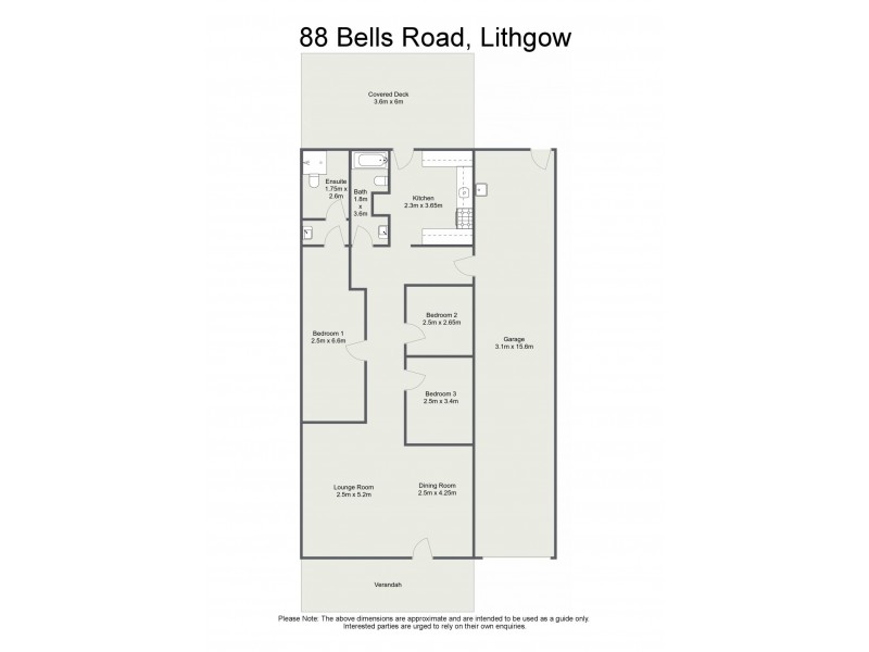 88 Bells Road, Lithgow NSW 2790 Floorplan