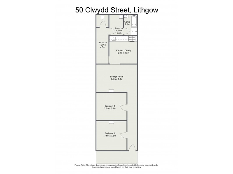 50 Clwydd Street, Lithgow NSW 2790 Floorplan