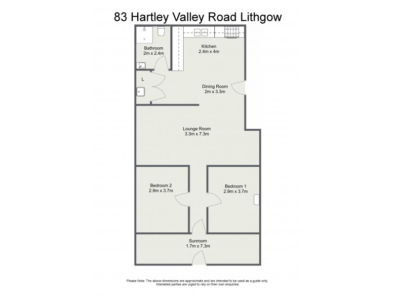 83 Hartley Valley Road, Lithgow NSW 2790 Floorplan