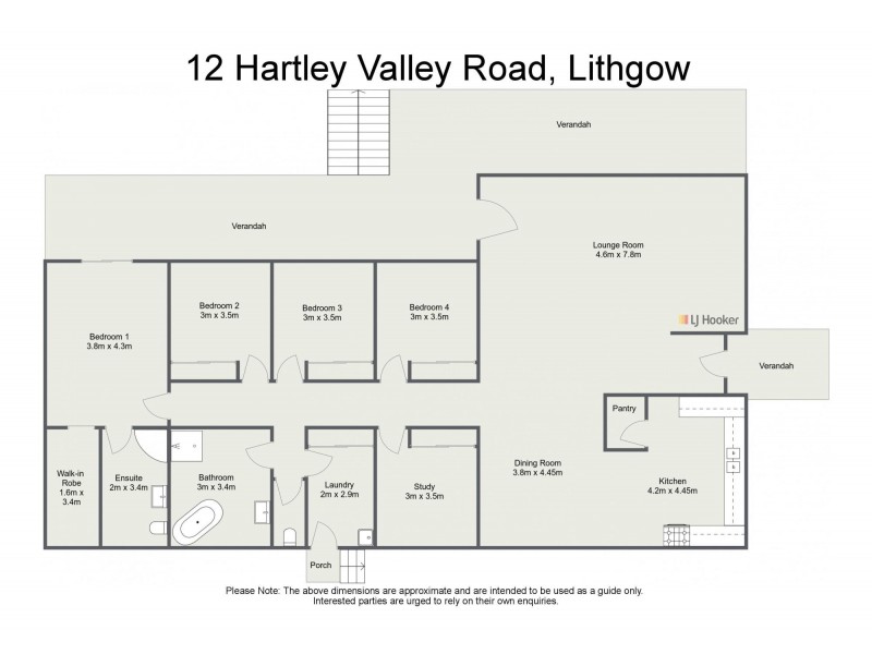 12 Hartley Valley Road, Lithgow NSW 2790 Floorplan