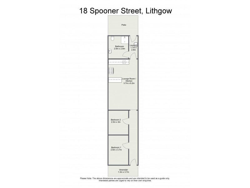 18 Spooner Street, Lithgow NSW 2790 Floorplan