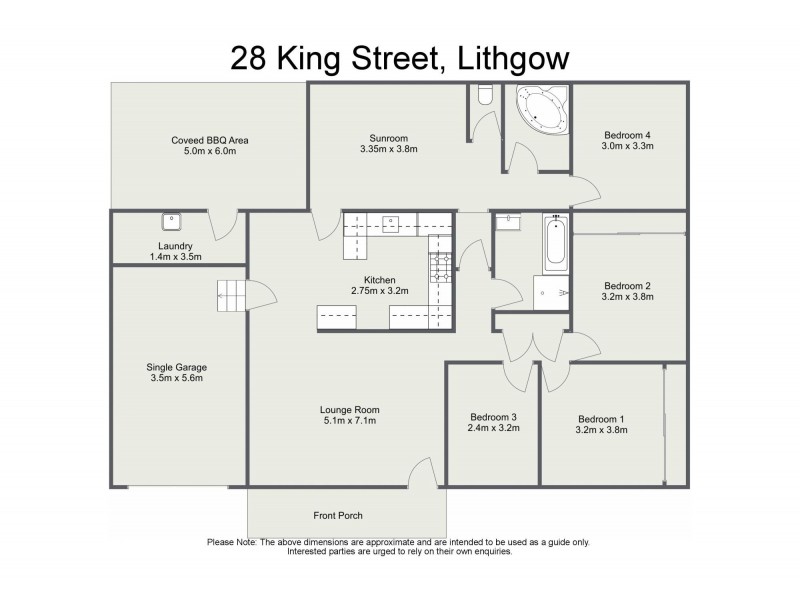 28 King Street, Lithgow NSW 2790 Floorplan