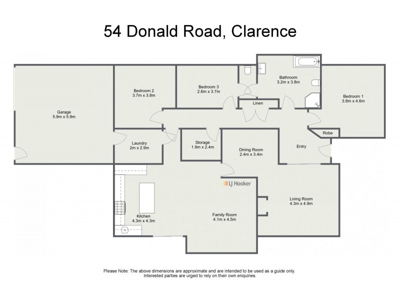 54 Donald Road, Clarence NSW 2790 Floorplan