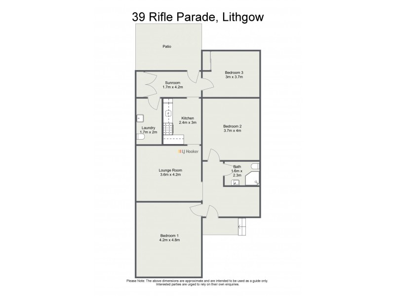 39 Rifle Parade, Lithgow NSW 2790 Floorplan