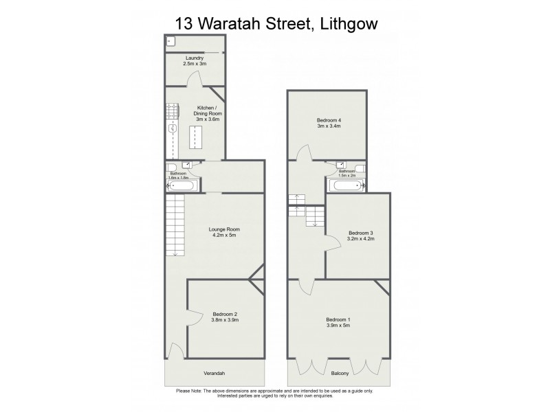 13 Waratah Street, Lithgow NSW 2790 Floorplan