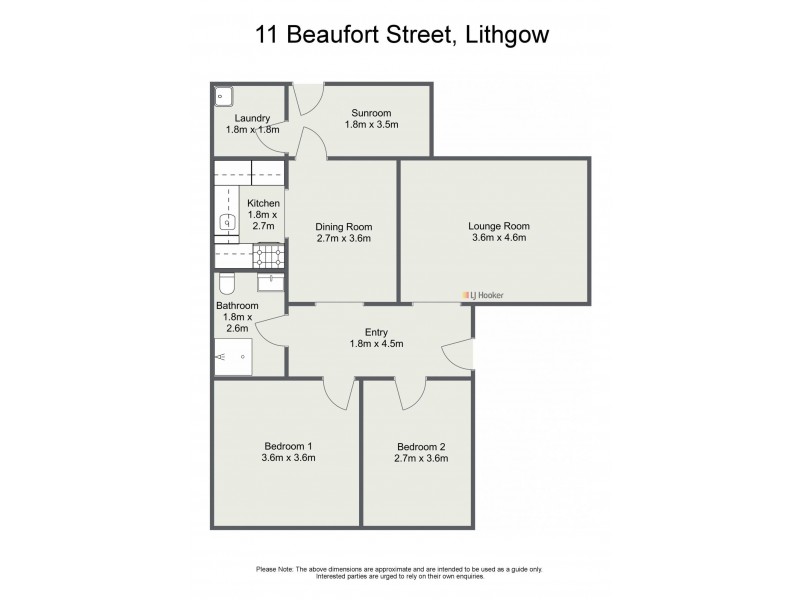 11 Beaufort Street, Lithgow NSW 2790 Floorplan