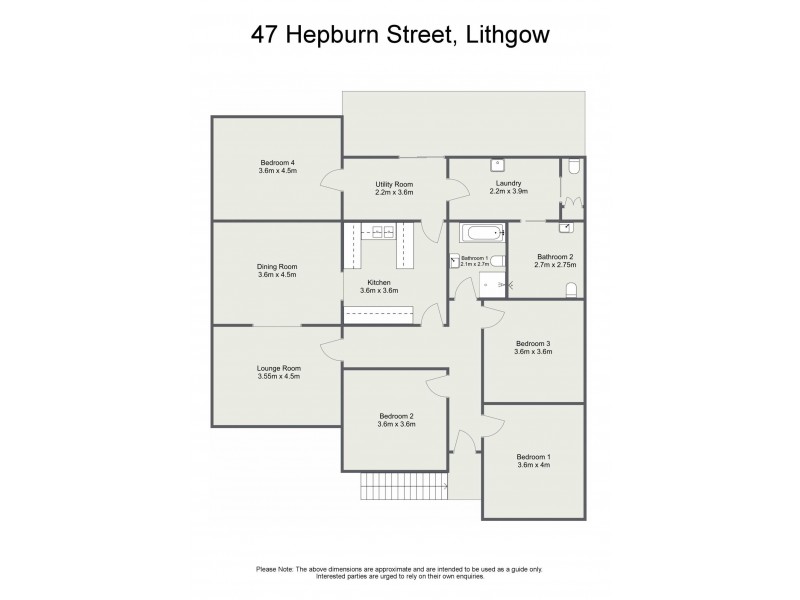 47 Hepburn Street, Lithgow NSW 2790 Floorplan