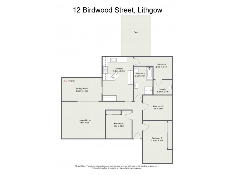 12 Birdwood Street, Lithgow NSW 2790 Floorplan