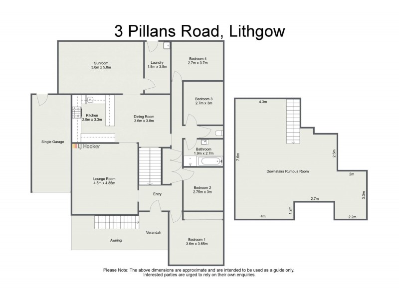 3 Pillans Road, Lithgow NSW 2790 Floorplan