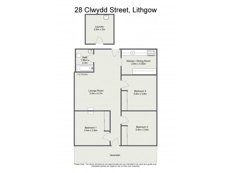 28 Clwydd Street, Lithgow NSW 2790 Floorplan