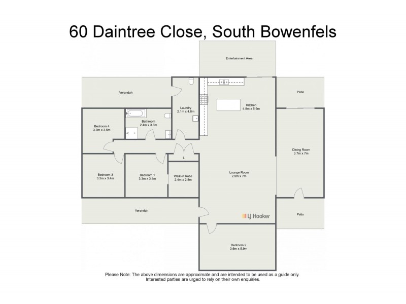 60 Daintree Close, South Bowenfels NSW 2790 Floorplan