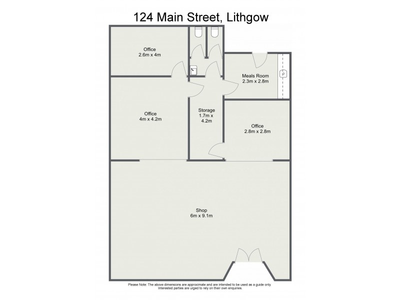 124 Main Street, Lithgow NSW 2790 Floorplan