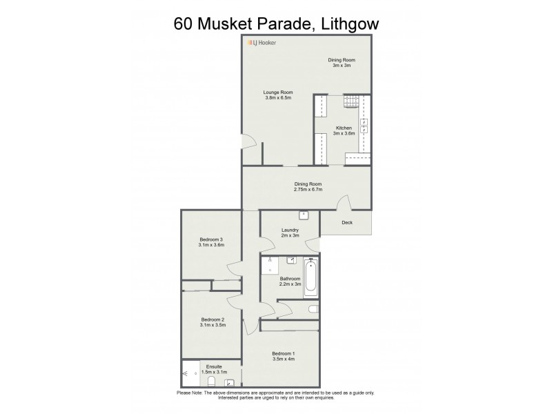 60 Musket Parade, Lithgow NSW 2790 Floorplan