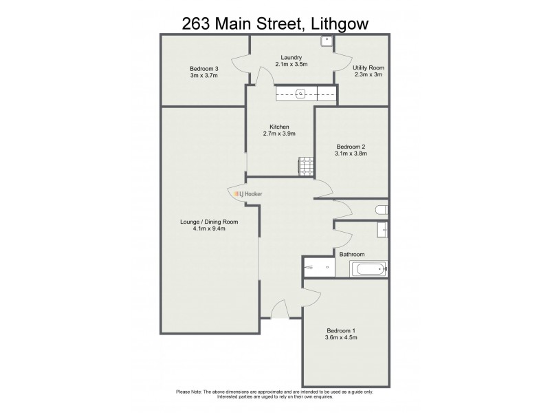 263 Main Street, Lithgow NSW 2790 Floorplan