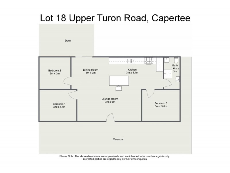 Lot 18 Upper Turon Road, Capertee NSW 2846 Floorplan