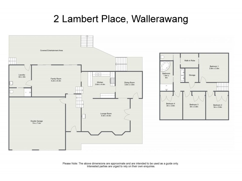 2 Lambert Place, Wallerawang NSW 2845 Floorplan