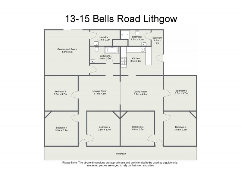 13-15 Bells Road, Lithgow NSW 2790 Floorplan