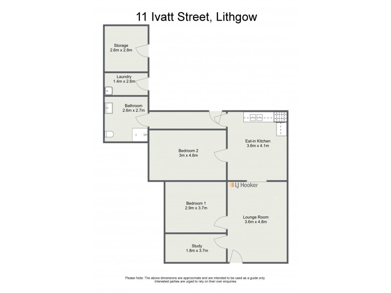 11 Ivatt Street, Lithgow NSW 2790 Floorplan