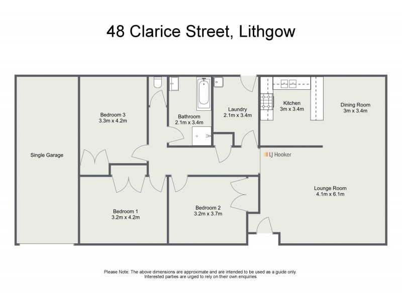 48 Clarice Street, Lithgow NSW 2790 Floorplan