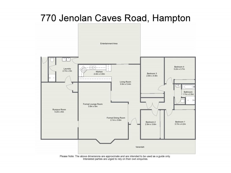 770 Jenolan Caves Road, Hampton NSW 2790 Floorplan