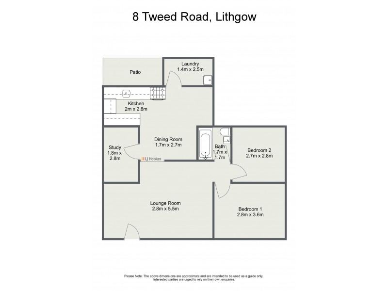 8 Tweed Road, Lithgow NSW 2790 Floorplan