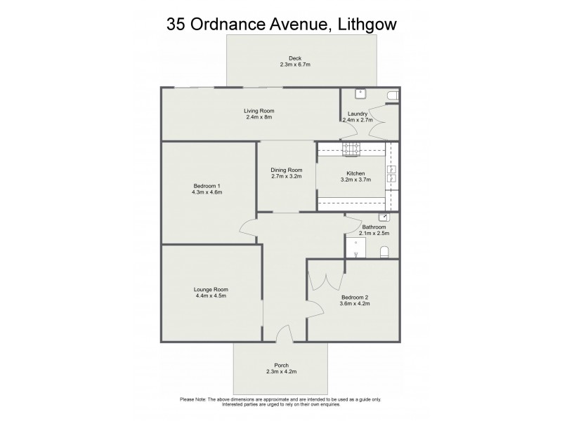 35 Ordnance Avenue, Lithgow NSW 2790 Floorplan