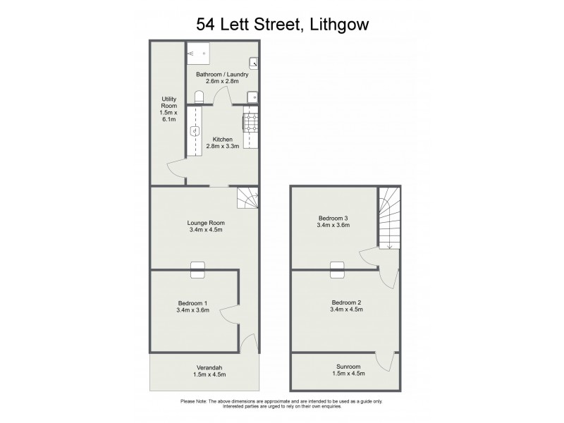 54 Lett Street, Lithgow NSW 2790 Floorplan