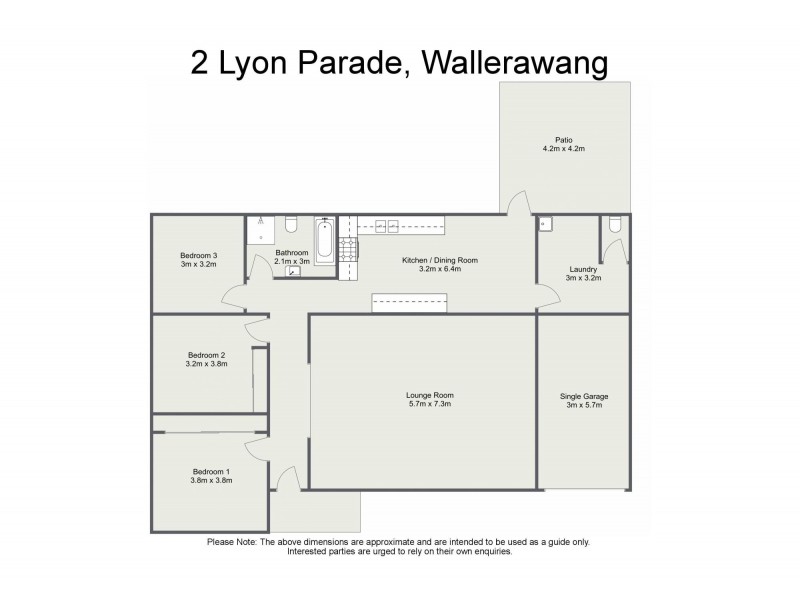 2 Lyon Parade, Wallerawang NSW 2845 Floorplan