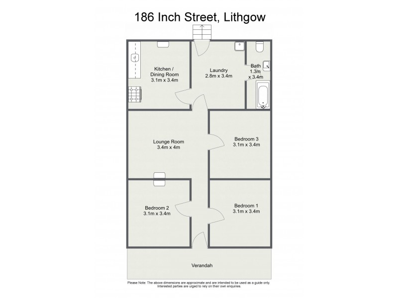 186 Inch Street, Lithgow NSW 2790 Floorplan