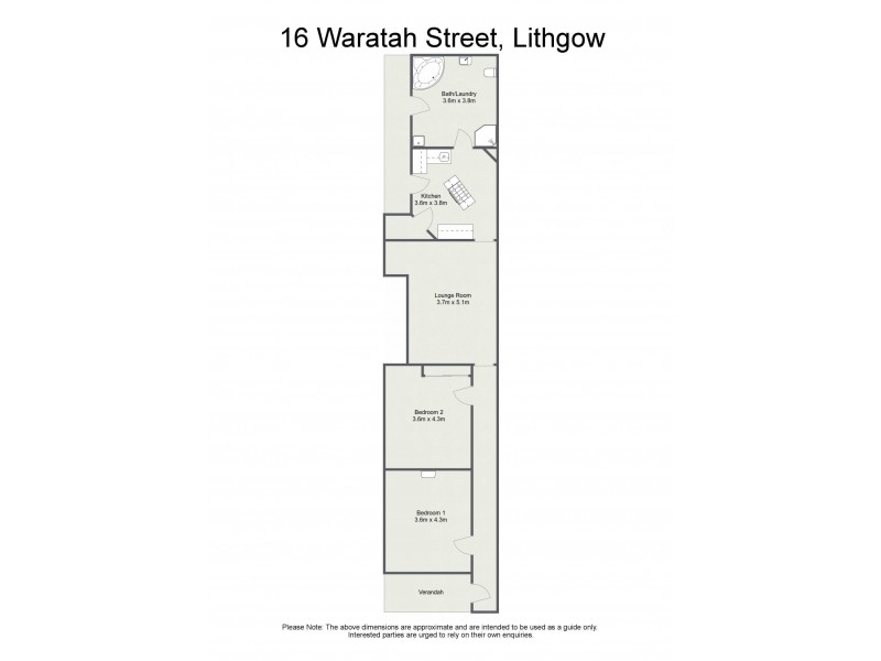 16 Waratah Street, Lithgow NSW 2790 Floorplan