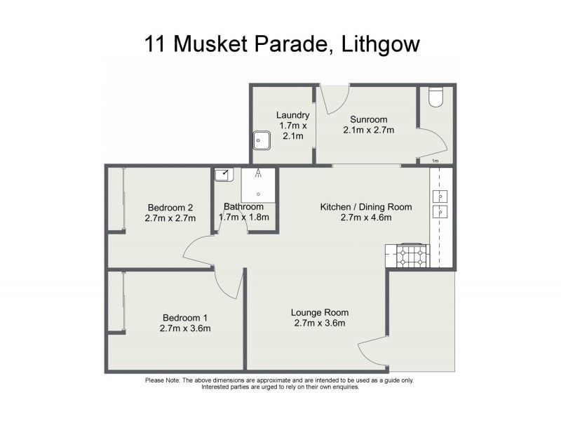 11 Musket Parade, Lithgow NSW 2790 Floorplan