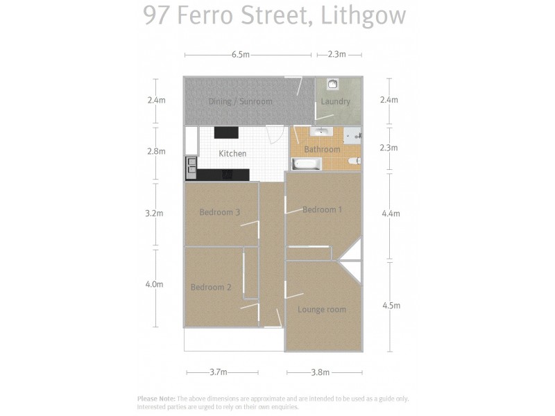 97 Ferro Street, Lithgow NSW 2790 Floorplan