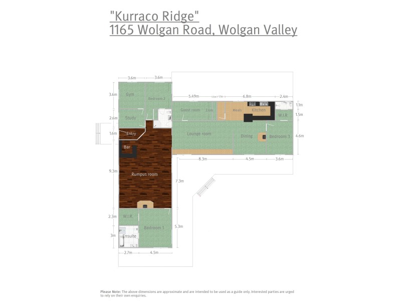 1165 Wolgan Road, Ben Bullen NSW 2790 Floorplan