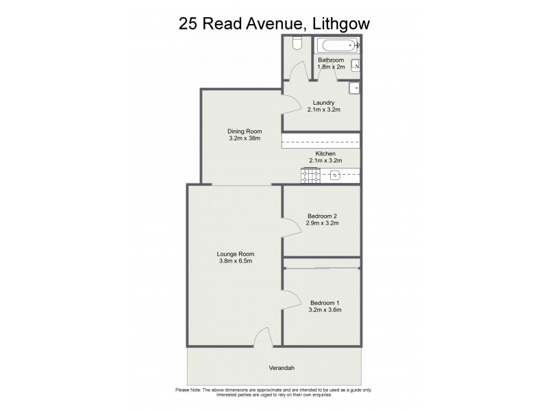25 Read Avenue, Lithgow NSW 2790 Floorplan
