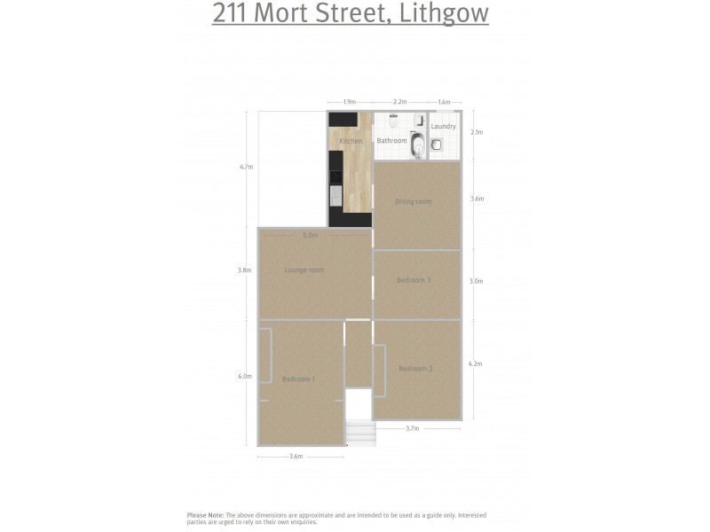 211 Mort Street, Lithgow NSW 2790 Floorplan
