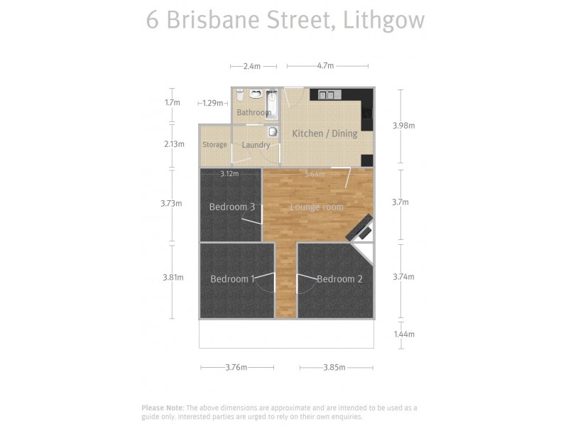 6 Brisbane Street, Lithgow NSW 2790 Floorplan