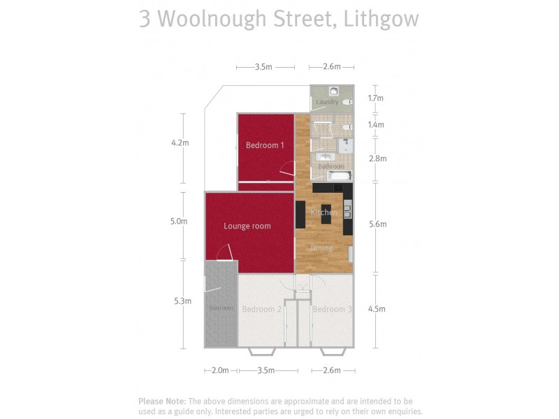 3 Woolnough Street, Lithgow NSW 2790 Floorplan