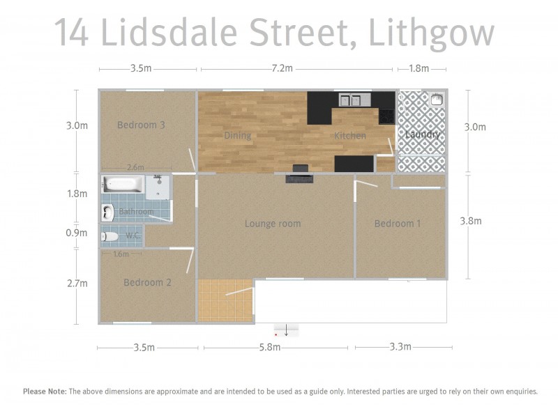 14 Lidsdale Street, Wallerawang NSW 2845 Floorplan