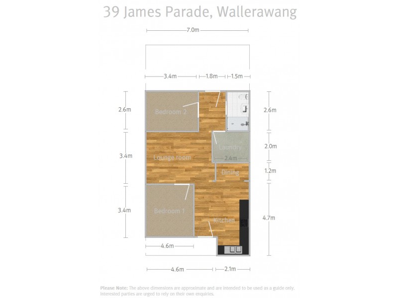 39 James Parade, Wallerawang NSW 2845 Floorplan