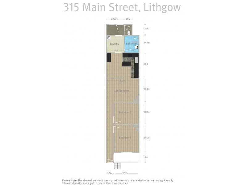 315 Main Street, Lithgow NSW 2790 Floorplan
