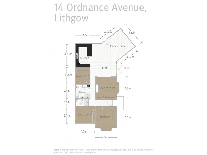 14 Ordnance Avenue, Lithgow NSW 2790 Floorplan