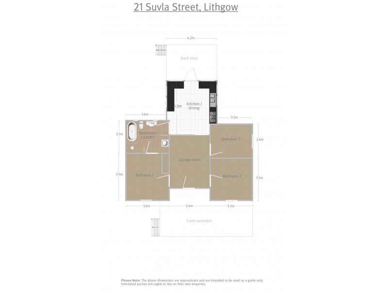 21 Suvla Street, Lithgow NSW 2790 Floorplan
