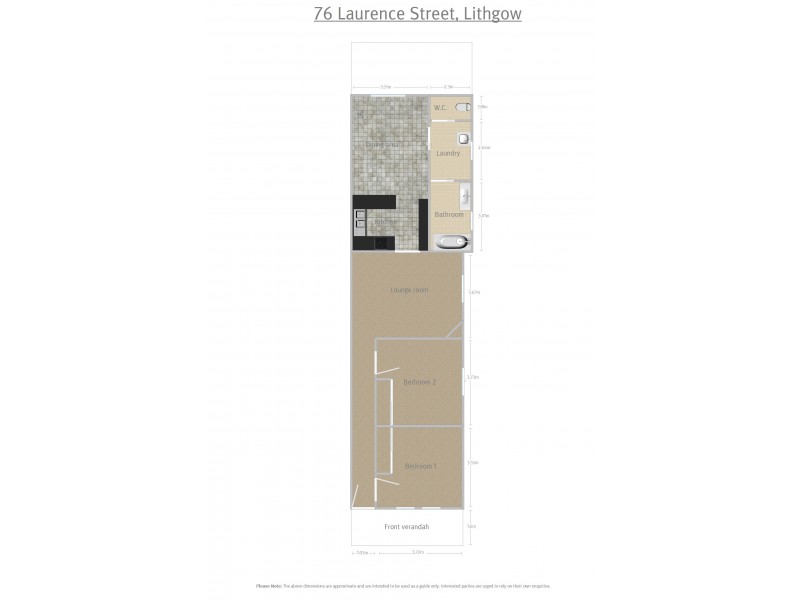 76 Laurence Street, Lithgow NSW 2790 Floorplan