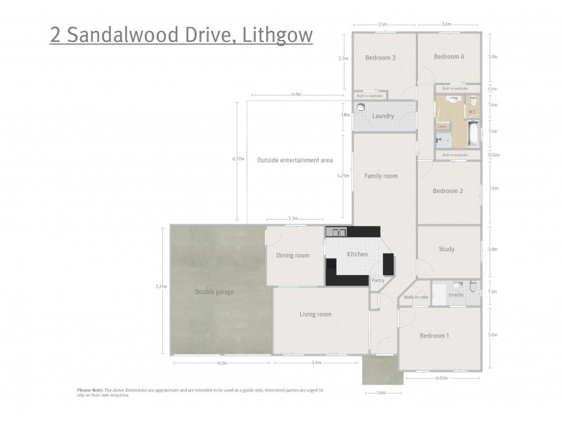 2 Sandalwood Drive, Lithgow NSW 2790 Floorplan