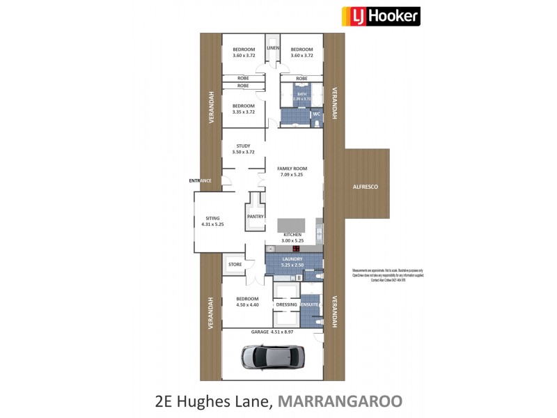 2E Hughes Lane, Marrangaroo NSW 2790 Floorplan
