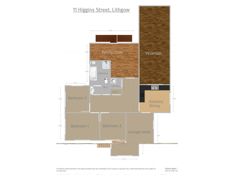 11 Higgins Street, Lithgow NSW 2790 Floorplan