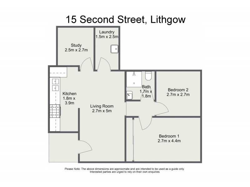 15 Second Street, Lithgow NSW 2790 Floorplan
