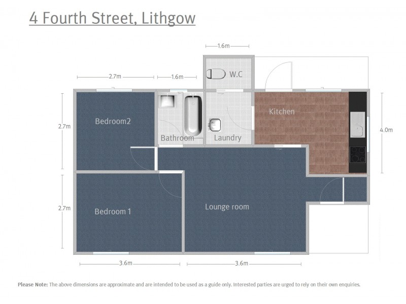 4 Fourth Street, Lithgow NSW 2790 Floorplan