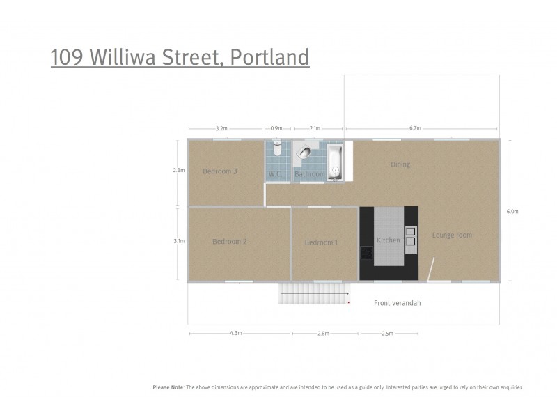 109 Williwa Street, Portland NSW 2847 Floorplan